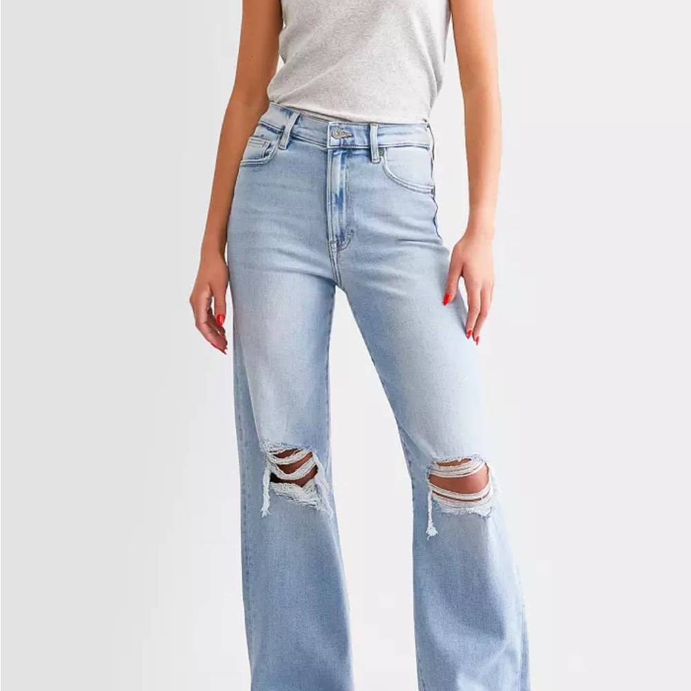 Buckle - Hidden - Blue Distressed Jeans